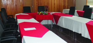 Conference and boardroom facilities of high standard